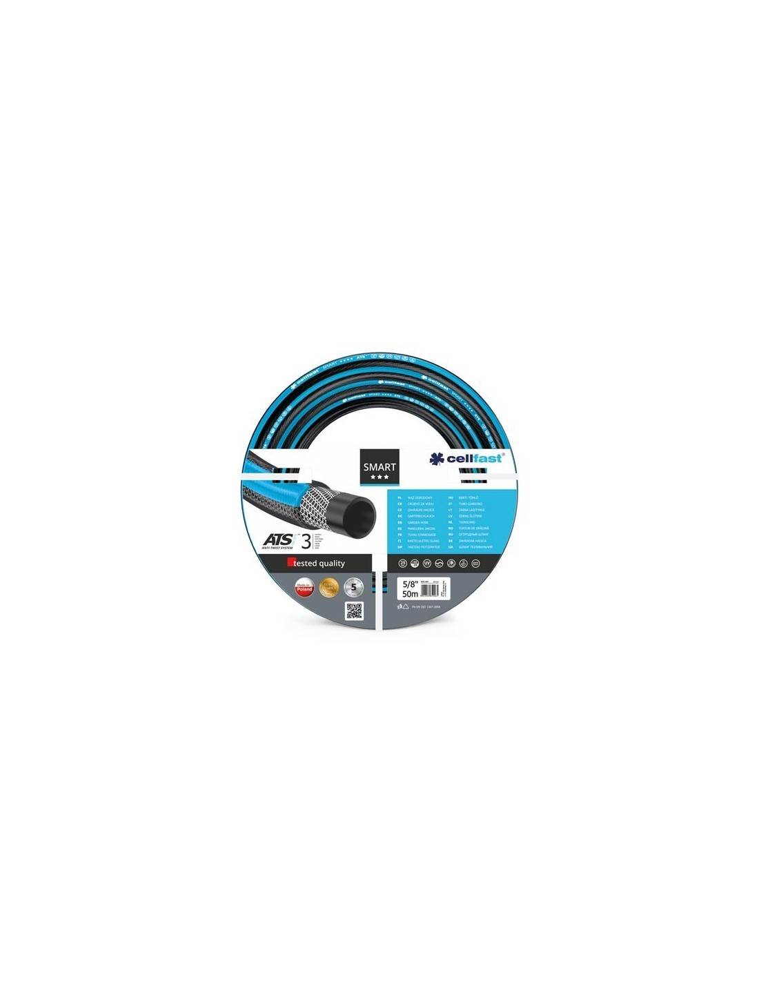 Tuyau Cellfast Smart Ats 15mm Anti-vrille Ats, 50m, Résistant - Cellfast - Image 1