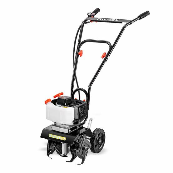 Motobineuse thermique 2 temps, FUXTEC FX-AF152 51,6 cm3 largeur23 cm profondeur 70 mm 14 kg - Gamm vert Motobineuse thermique 2 temps, FUXTEC FX-AF152 51,6 cm3 largeur23 cm profondeur 70 mm 14 kg - Gamm vert
