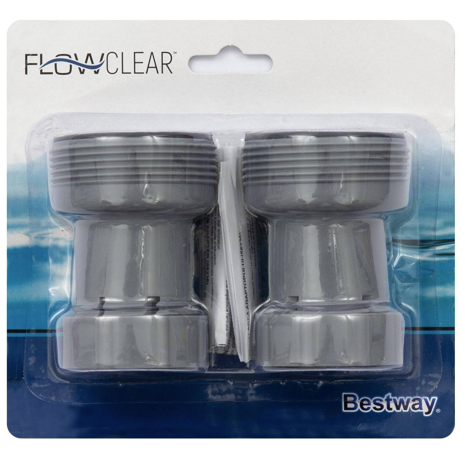 Bestway - Raccord adaptateur d  38-32 piscine 2pcs - Image 4