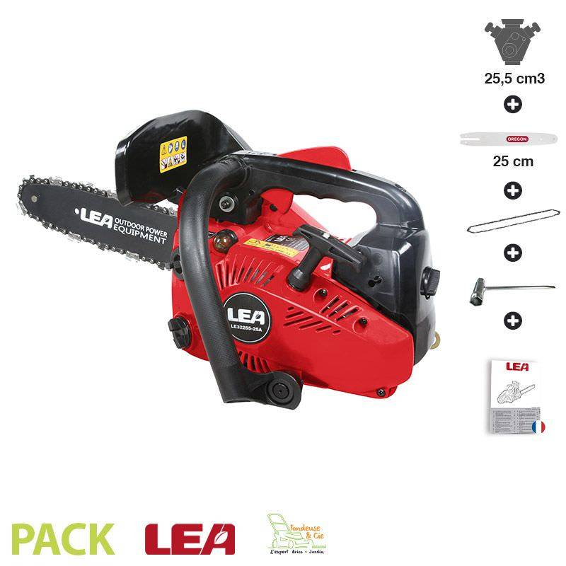 Autre - Elagueuse thermique 25,4cc guide 25cm LEA LE32255-25A - Image 1
