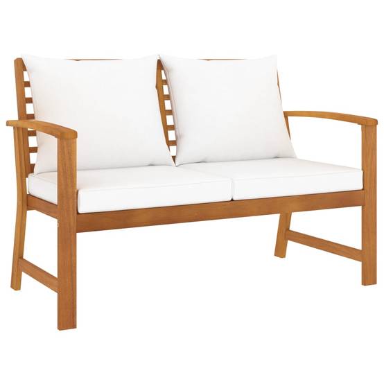 Vidaxl - Salon de jardin 5 pcs avec coussin Bois d'acacia solide vidaXL 3057786 - Image 7
