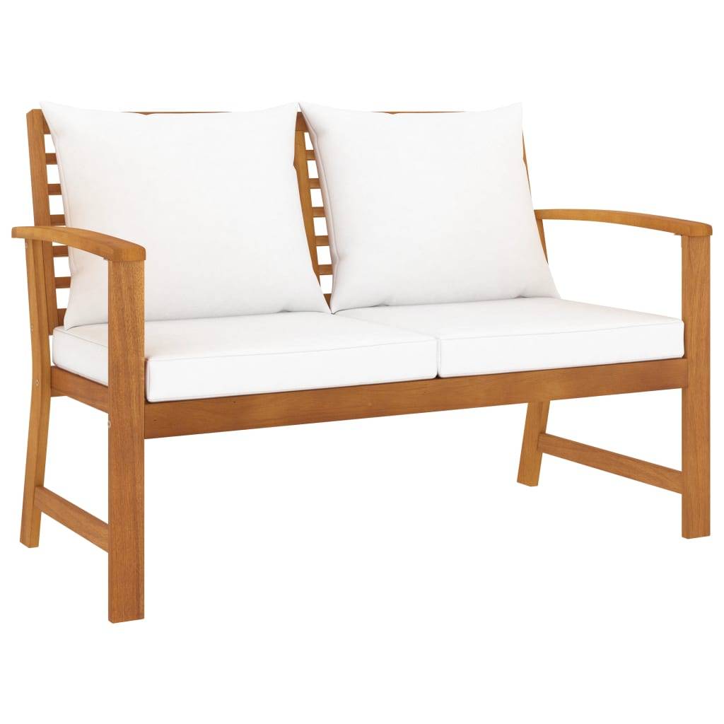 Vidaxl - Salon de jardin 5 pcs avec coussin Bois d'acacia solide vidaXL 3057786 - Image 7
