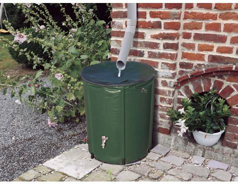 Nortène - Récupérateur d’eau souple Water Tank vert 300 L - 60 x 88 cm - Image 2