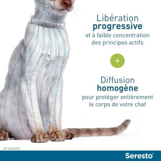 Seresto - SERESTO Chat Collier Anti-Puces et Anti-Tiques 2 unités - Image 4