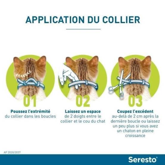Seresto - SERESTO Chat Collier Anti-Puces et Anti-Tiques 2 unités - Image 3