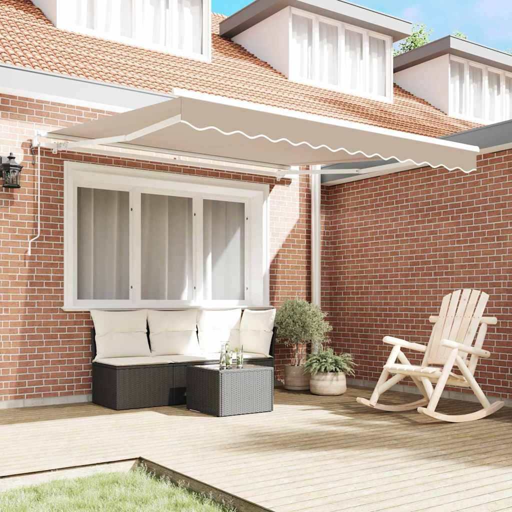 Prolenta Premium - Store banne aluminium thermolaqué beige 280 x 20 cm - Prolenta premium p3256.2 - Image 3
