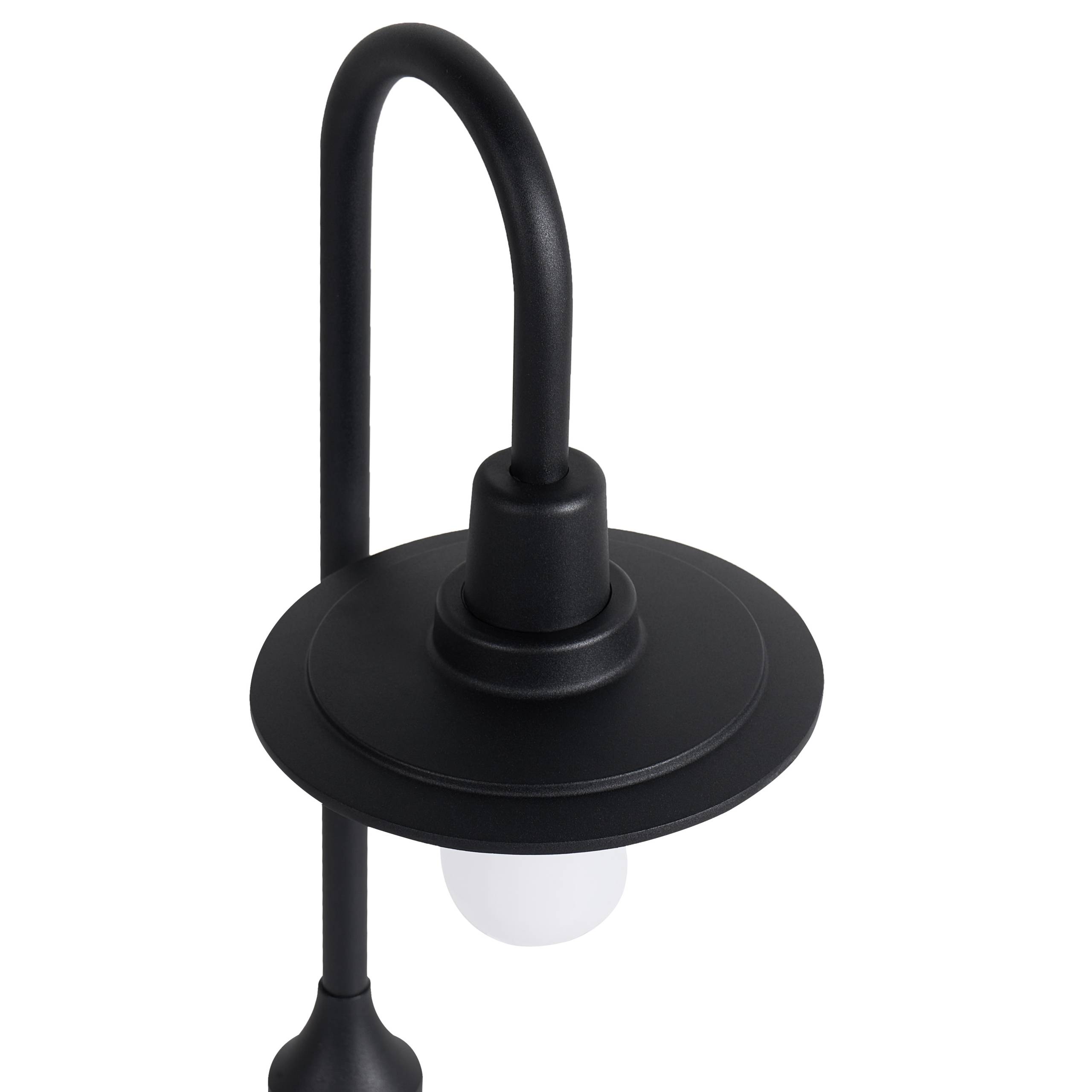 Beliani - Borne Lumineuse Aluminium Noir ABEDES - Beliani - Image 7