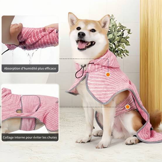 IntiMeg - Robe de bain pour grand chien L IntiMeg - Image 2