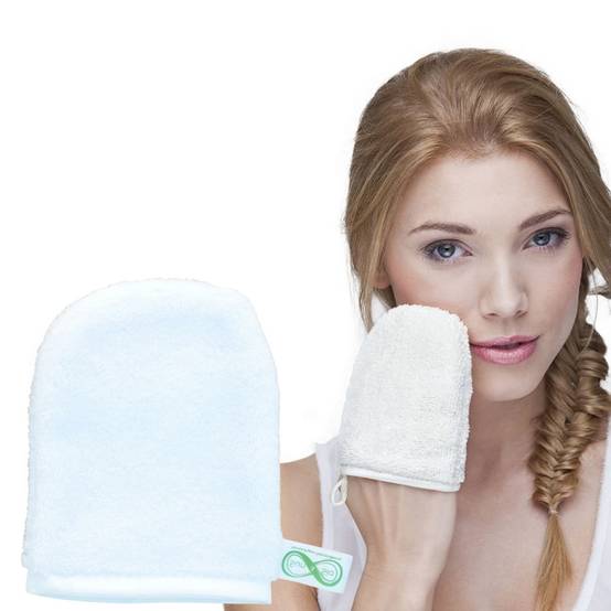Gant Démaquillant Microfibre Ultra Doux Hypoallergénique – Économique et Écologique – Zéro Déchet – Tous Types de Peau - Sun&Sia