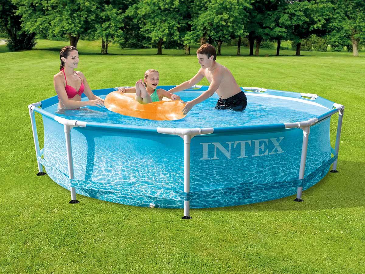 Piscine tubulaire Metal Frame Ocean ronde 3,05 x 0,76 m - Intex - Image 4