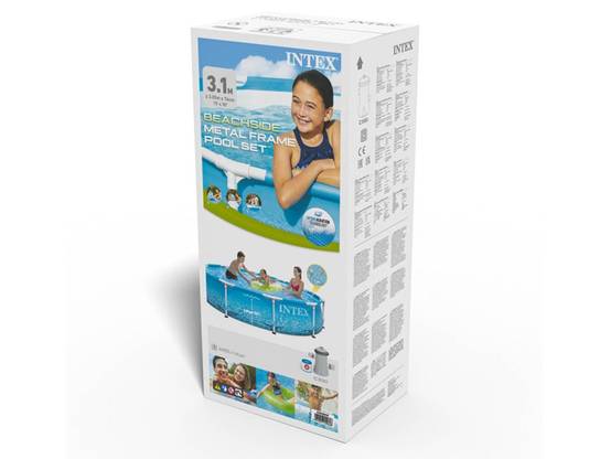 Piscine tubulaire Metal Frame Ocean ronde 3,05 x 0,76 m - Intex - Image 7