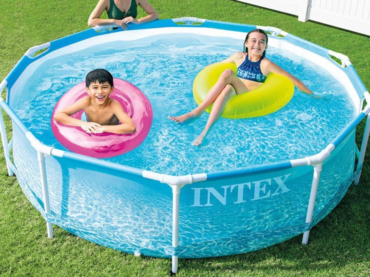 Piscine tubulaire Metal Frame Ocean ronde 3,05 x 0,76 m - Intex - Image 2