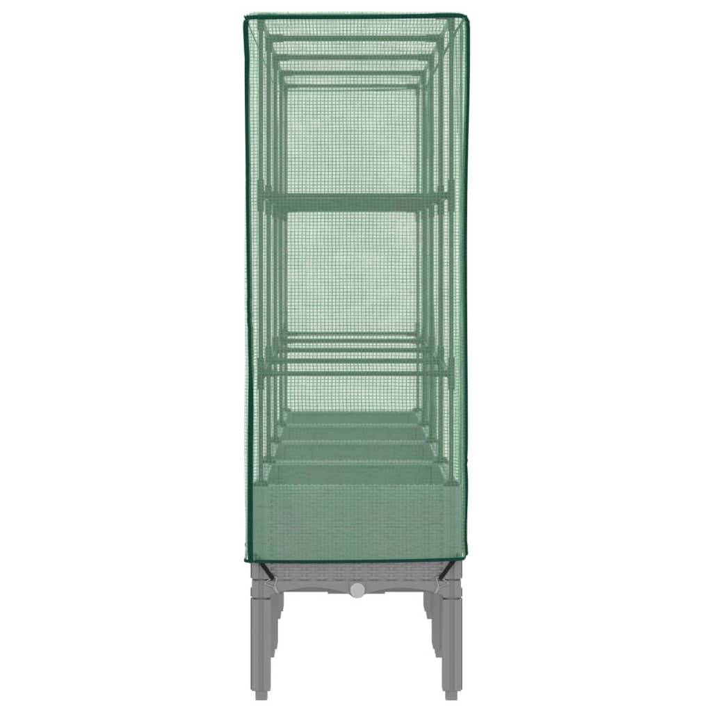 Vidaxl - Jardinière surélevée avec housse aspect rotin 160x40x140 cm vidaXL 4015863 - Image 6