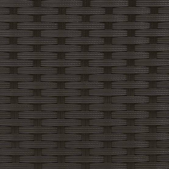 Salon de Jardin 2 Assises Poly Rotin avec Grand Parasol Intégré et Repose-Pieds – Noir – ComfortXL Outdoor Living - Image 6
