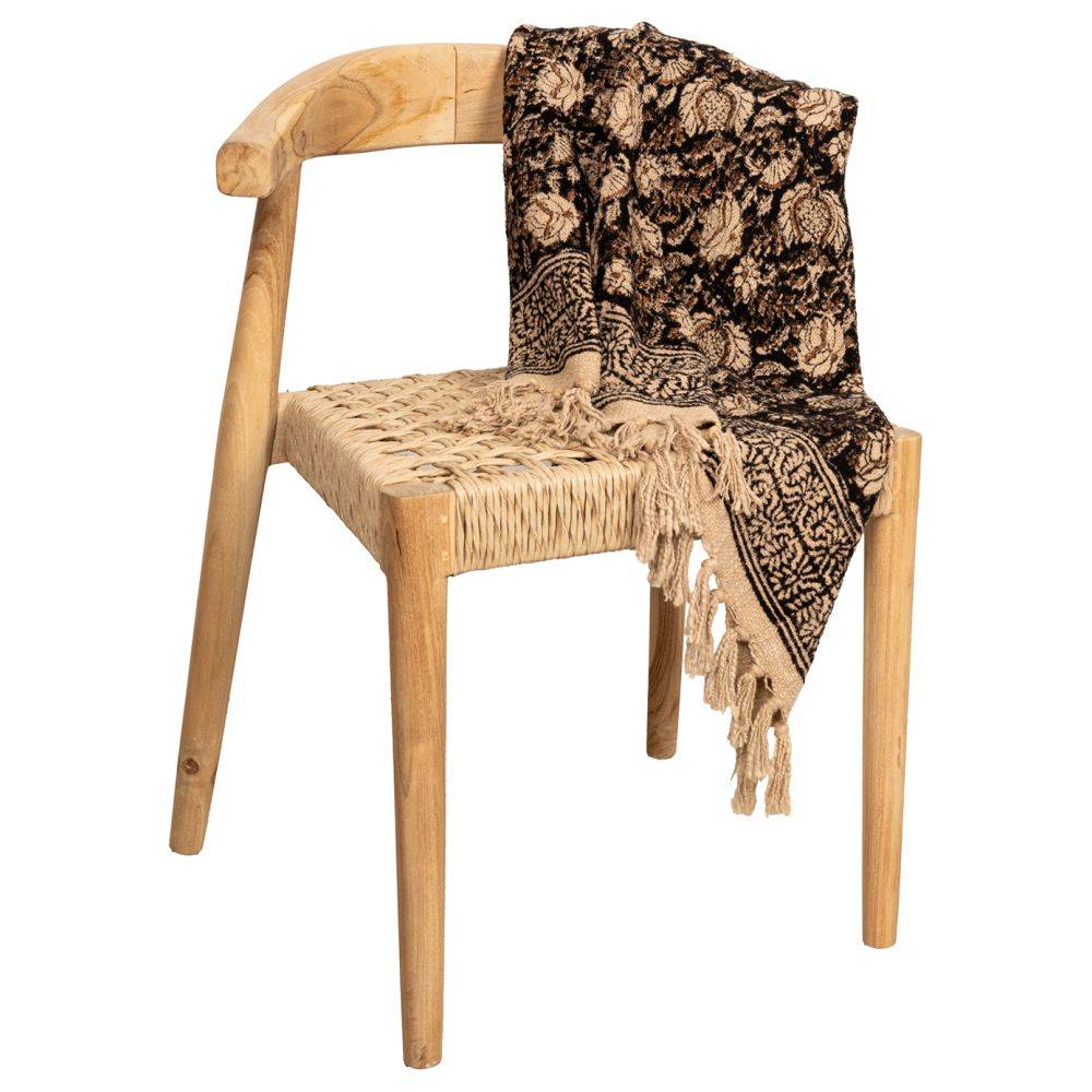 Aubry Gaspard - Chaise en teck BAIA - Outdoor Lot de 2 - Image 2
