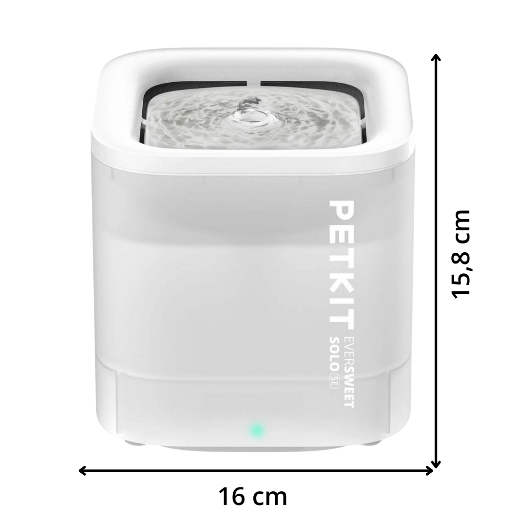 EVERSWEET SOLO CYBERTAIL fontaine a eau pour animaux 1.8L blanc PETKIT - Image 7