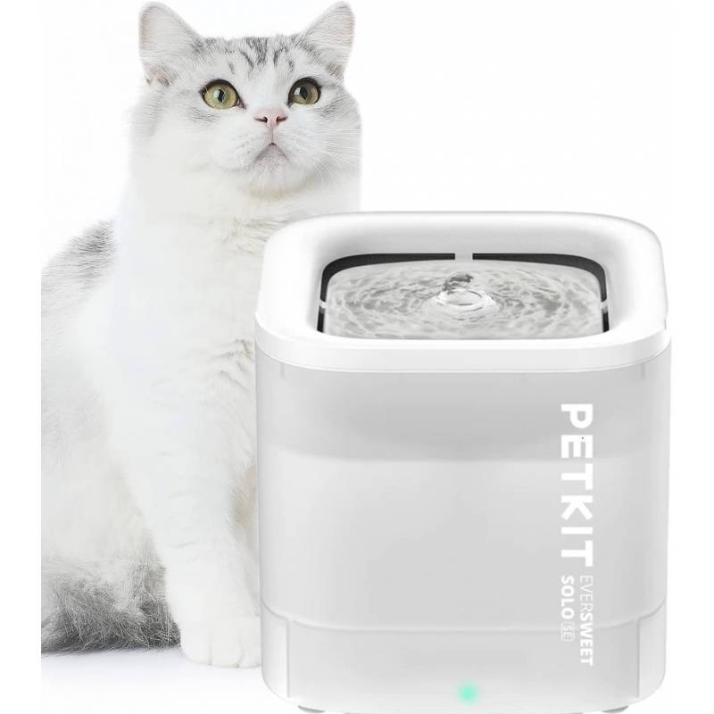 EVERSWEET SOLO CYBERTAIL fontaine a eau pour animaux 1.8L blanc PETKIT - Image 2