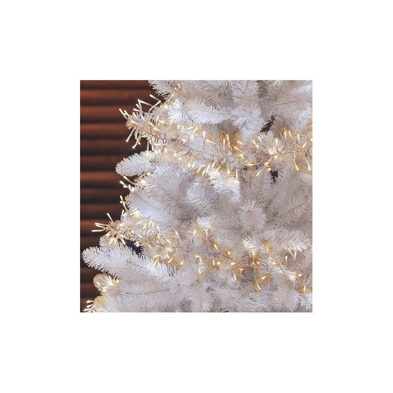 Lotti - Guirlande Boa 11,5M 1100 micro LED blanc chaud câble transparent 8 modes Lotti - Image 5
