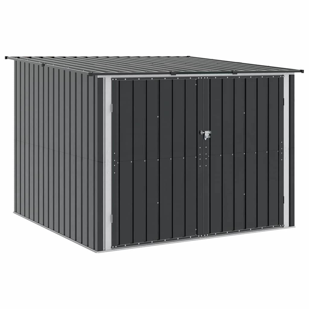 ComfortXL - Abri Vélo Métal Jardin Stockage Sécurisé 215x206cm Anthracite - ComfortXL Outdoor Living - Image 2