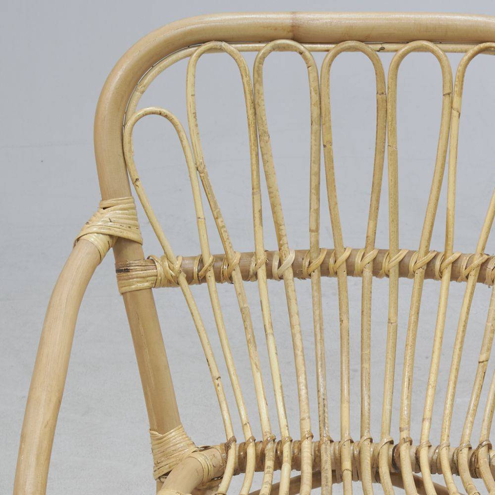 Aubry Gaspard - Chaise en rotin Backa - Image 4