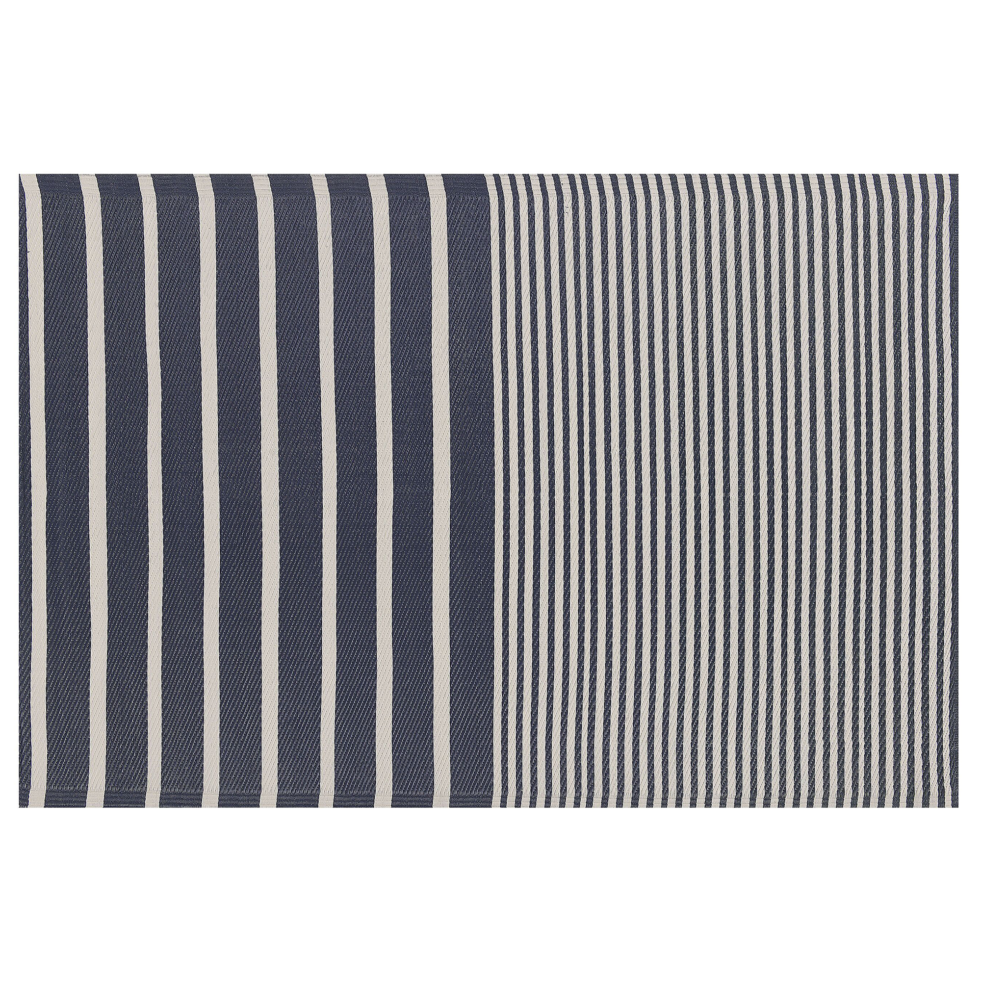 Beliani - Tapis d'extérieur Polypropylène Bleu foncé HALDIA - Beliani - Image 2