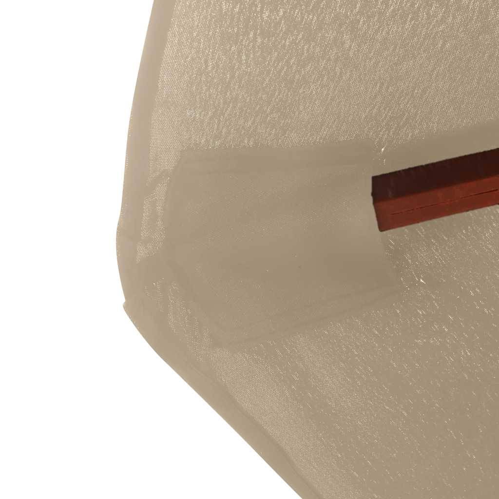 Prolenta Premium - Parasol polyester taupe 350 x 240 cm - Prolenta premium p381.7 - Image 6