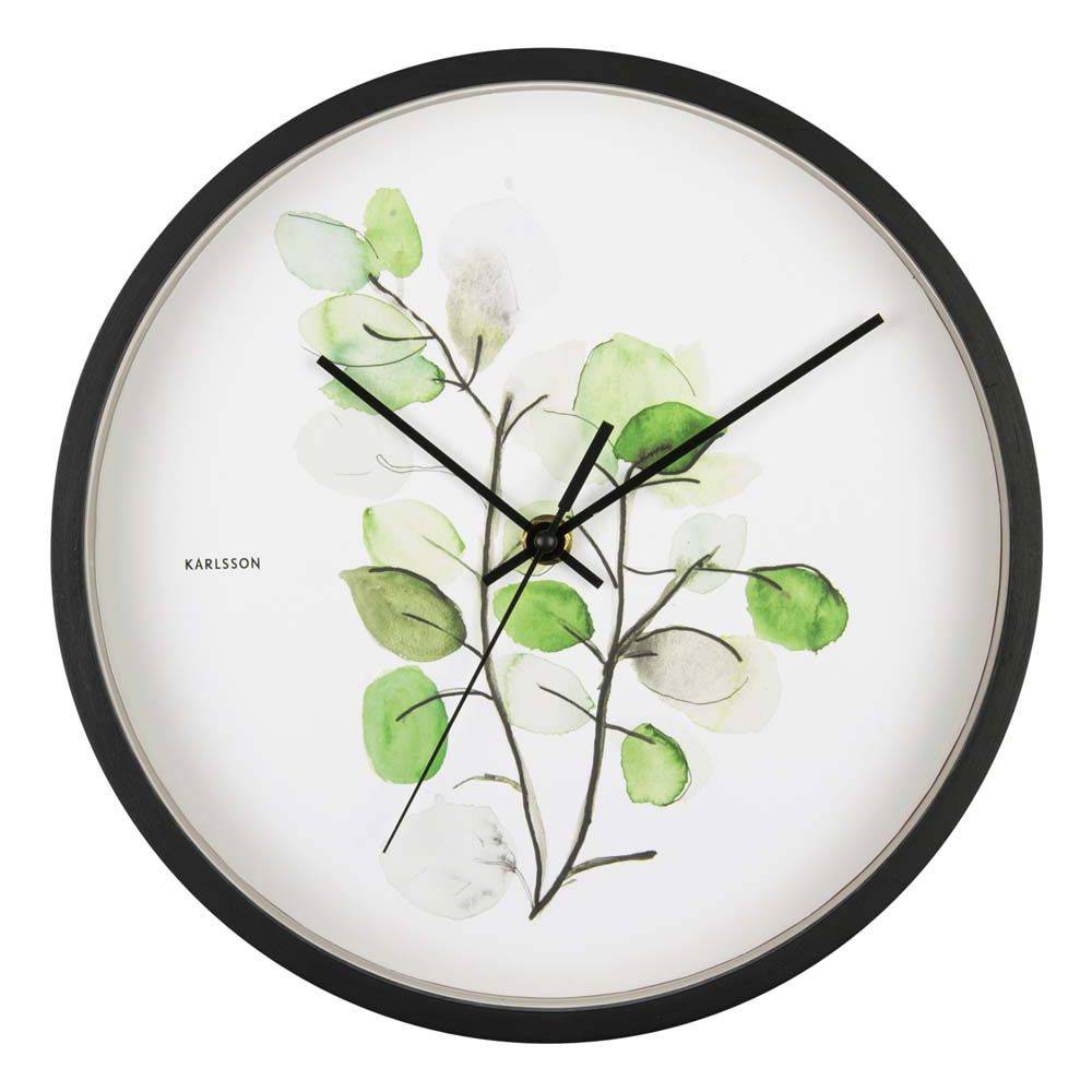 Karlsson - Horloge ronde  Botanical 26 cm Eucalyptus - Image 3