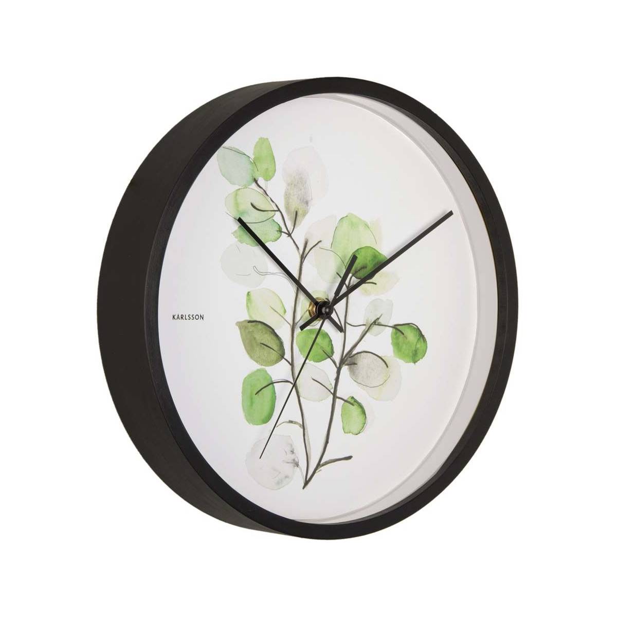 Karlsson - Horloge ronde  Botanical 26 cm Eucalyptus - Image 1