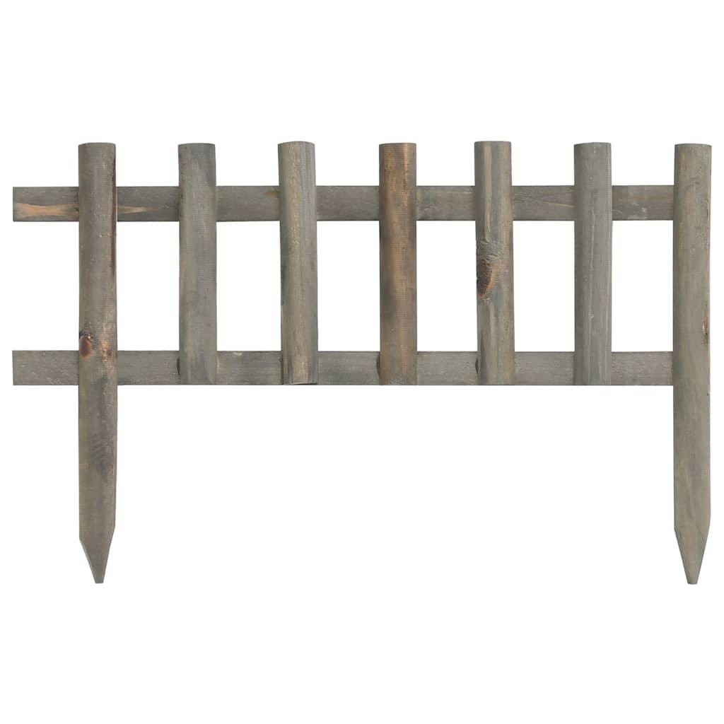 PANGIVO - Bordure de jardin bois de sapin gris 440 x 1.5 x 29 cm - PANGIVO - Image 2