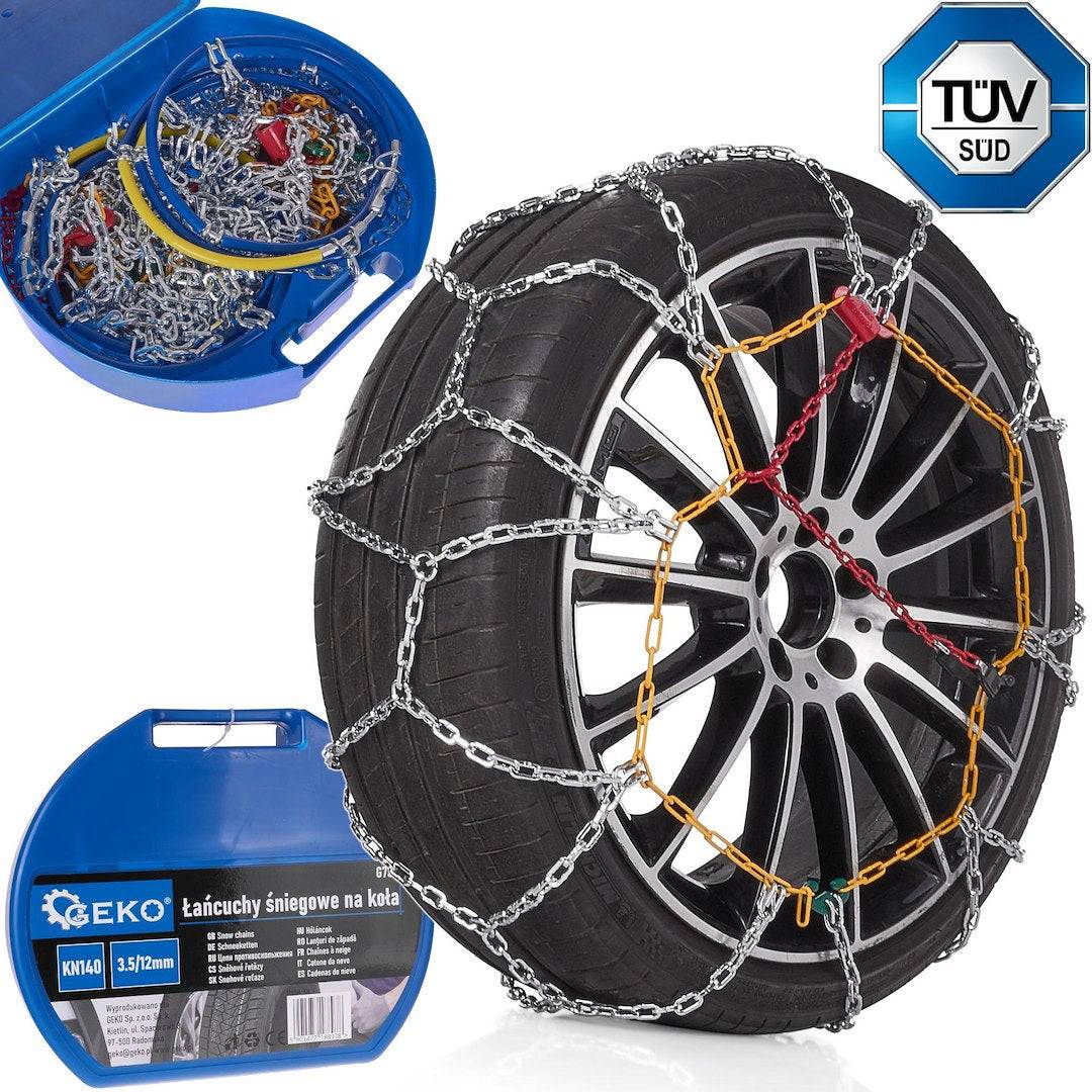 Entrepotbrico - Chaînes à Neige Pour Essieu 3,5 mm 12 mm Ensemble Pour 2 Roues - Image 1