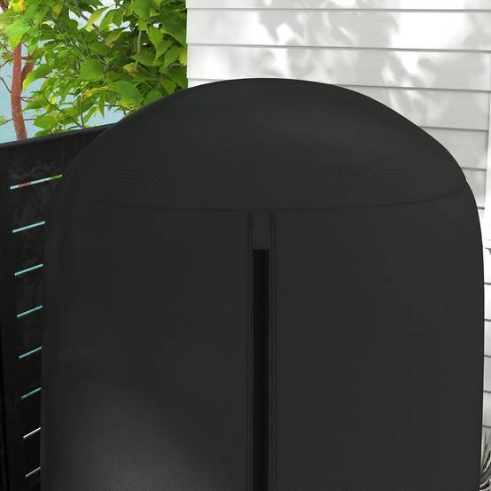 Housse de protection pour fauteuil suspendu de jardin, imperméable avec fermeture éclair, tissu Oxford Ø128 x 190H cm - Image 9