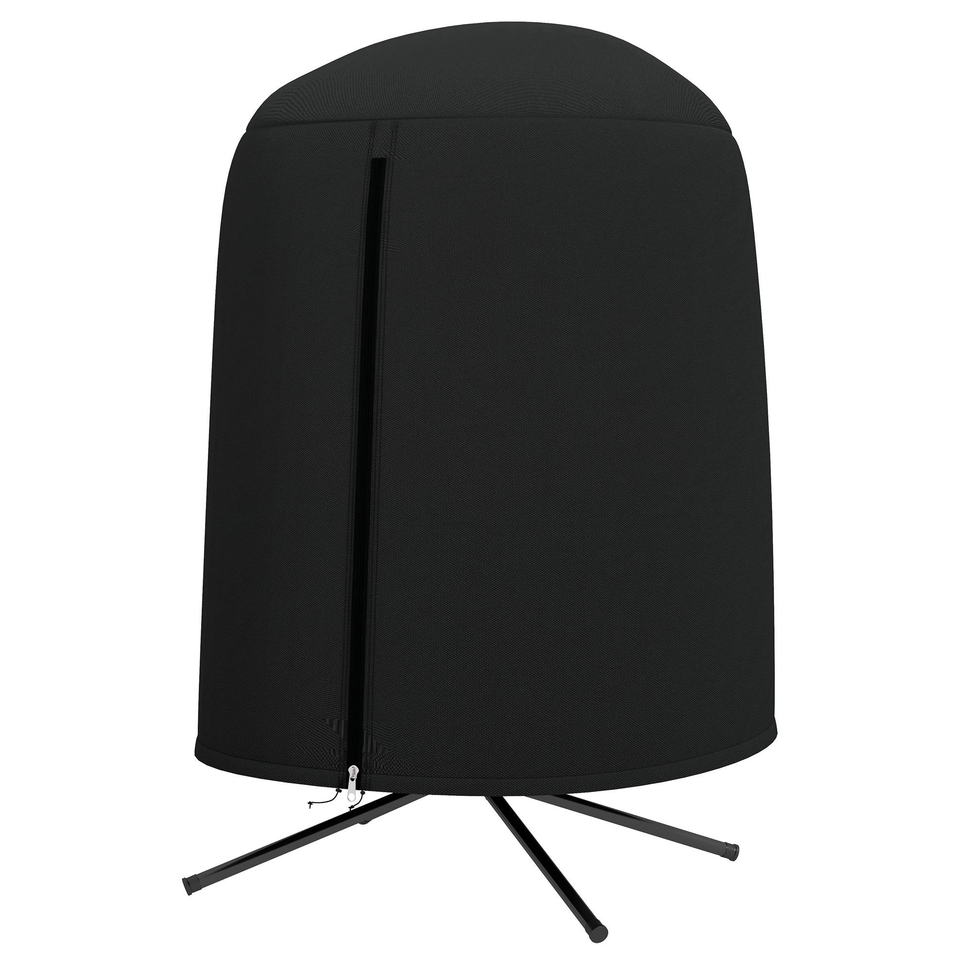Housse de protection pour fauteuil suspendu de jardin, imperméable avec fermeture éclair, tissu Oxford Ø128 x 190H cm - Image 2