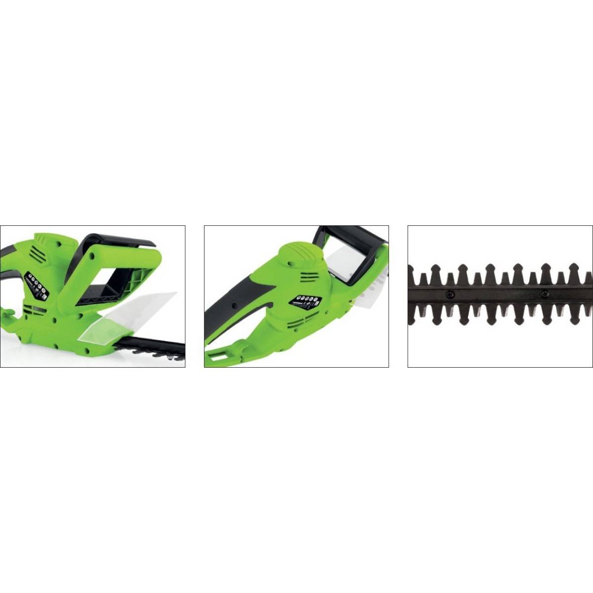 Taille haies électrique 550W Lame 51cm protection lame et mains - écart dents 18mm VITO - Image 3