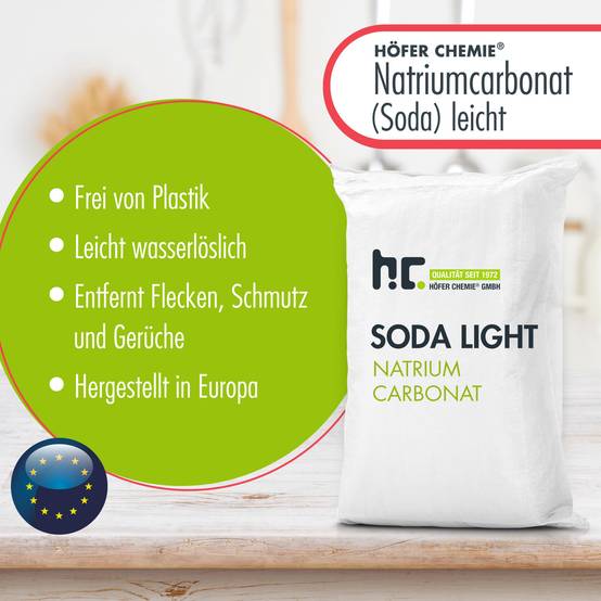25 kg de carbonate de sodium (soude), qualité technique légère x 4 - Image 2