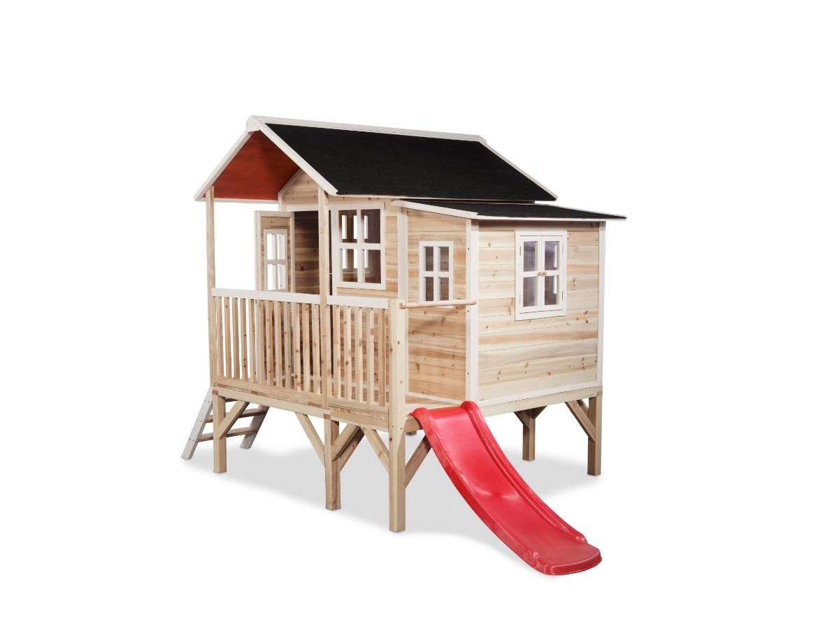 Exit Toys - Maisonnette en bois pour enfants Loft 350 Naturel - Exit Toys - Image 2