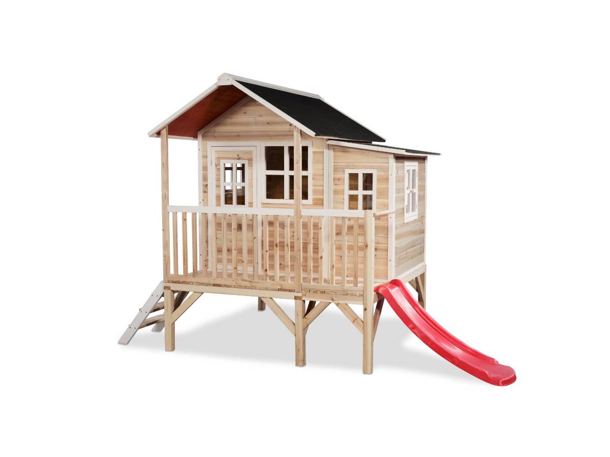 Exit Toys - Maisonnette en bois pour enfants Loft 350 Naturel - Exit Toys - Image 1