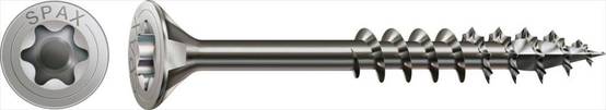 Spax - Lot de 50 vis inox tête fraisée torx SPAX, Diam.5 mm x L.60 mm - Image 2