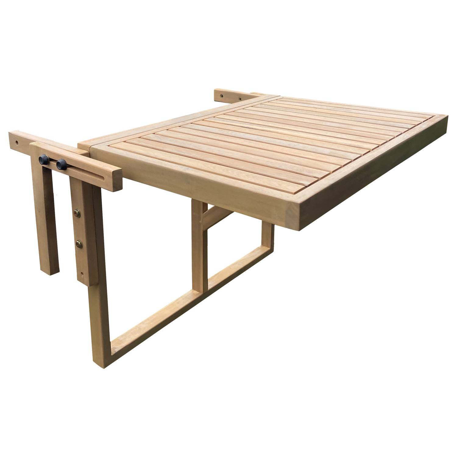 Happy Garden - Table de balcon rabattable en acacia SUMBA - HAPPY GARDEN - Image 1