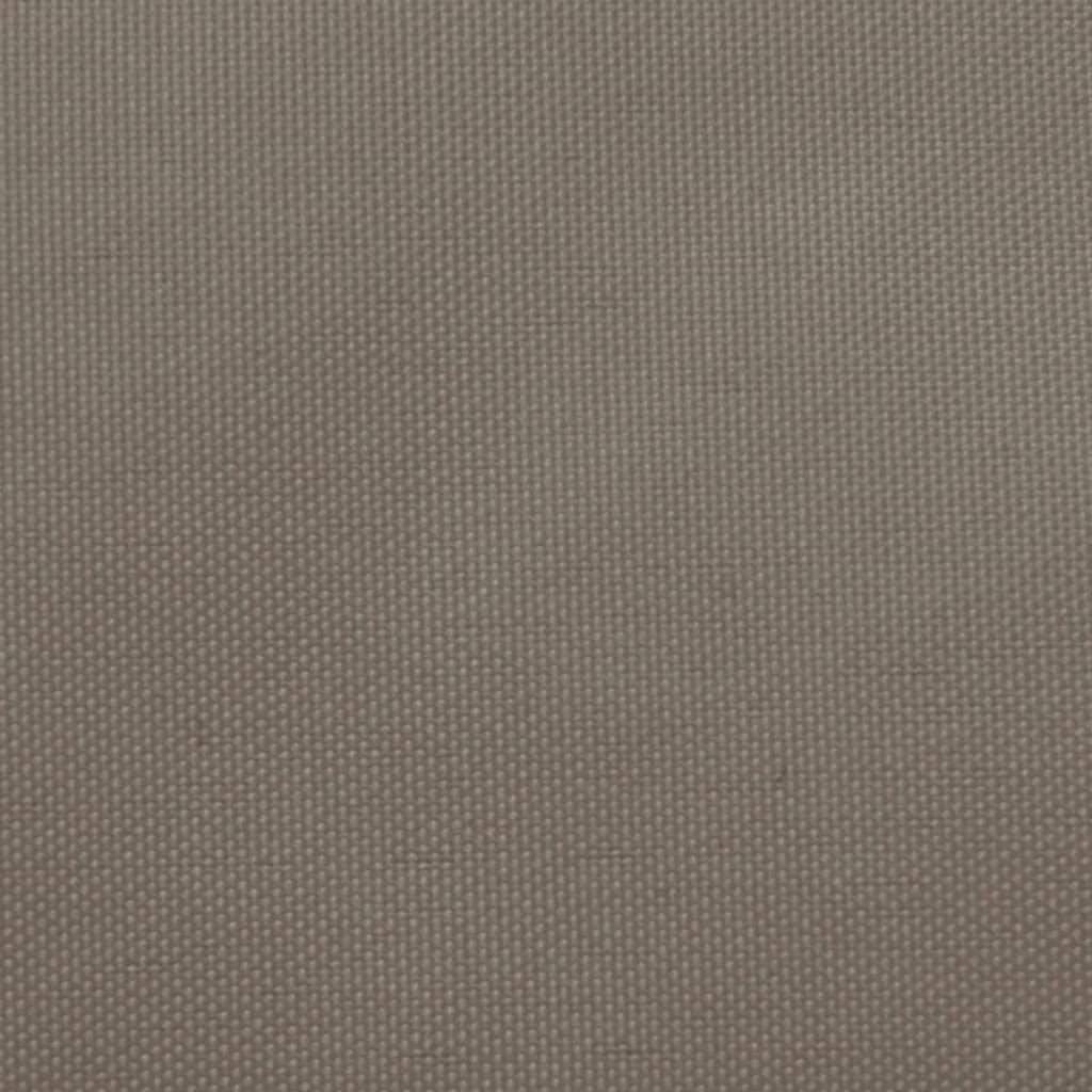 Helloshop26 - Voile toile d'ombrage parasol tissu oxford rectangulaire 2 x 5 m taupe - Image 3