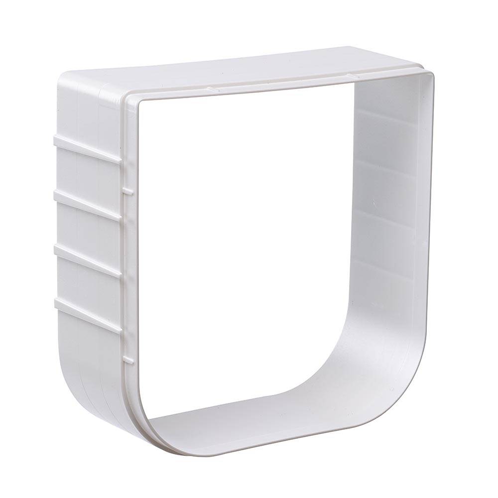 Ferplast - Ferplast Extension pour porte pour petits chiens et chats chatière basculante SWING 1 EXTENSION, 15,5 x 5 x h 16 cm, profondeur 5 cm, Blanche - Image 1