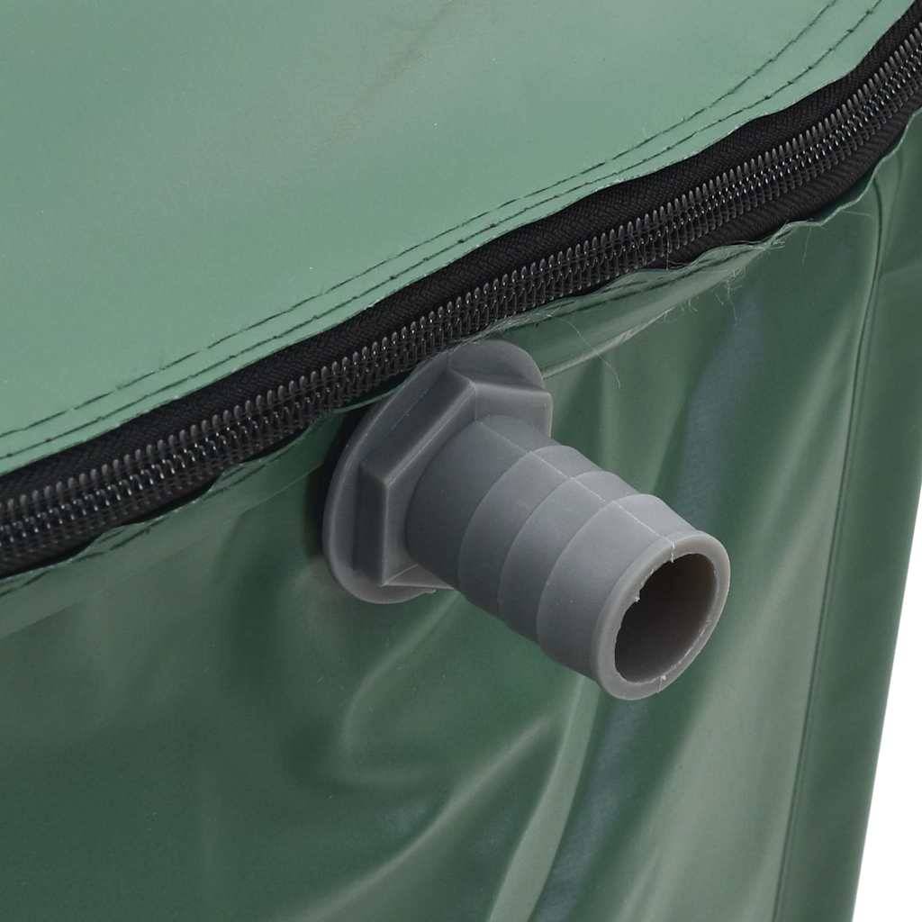 PANGIVO - Réservoir d'eau de pluie pliable PVC vert foncé 120 x 120 x 110 cm - PANGIVO - Image 7
