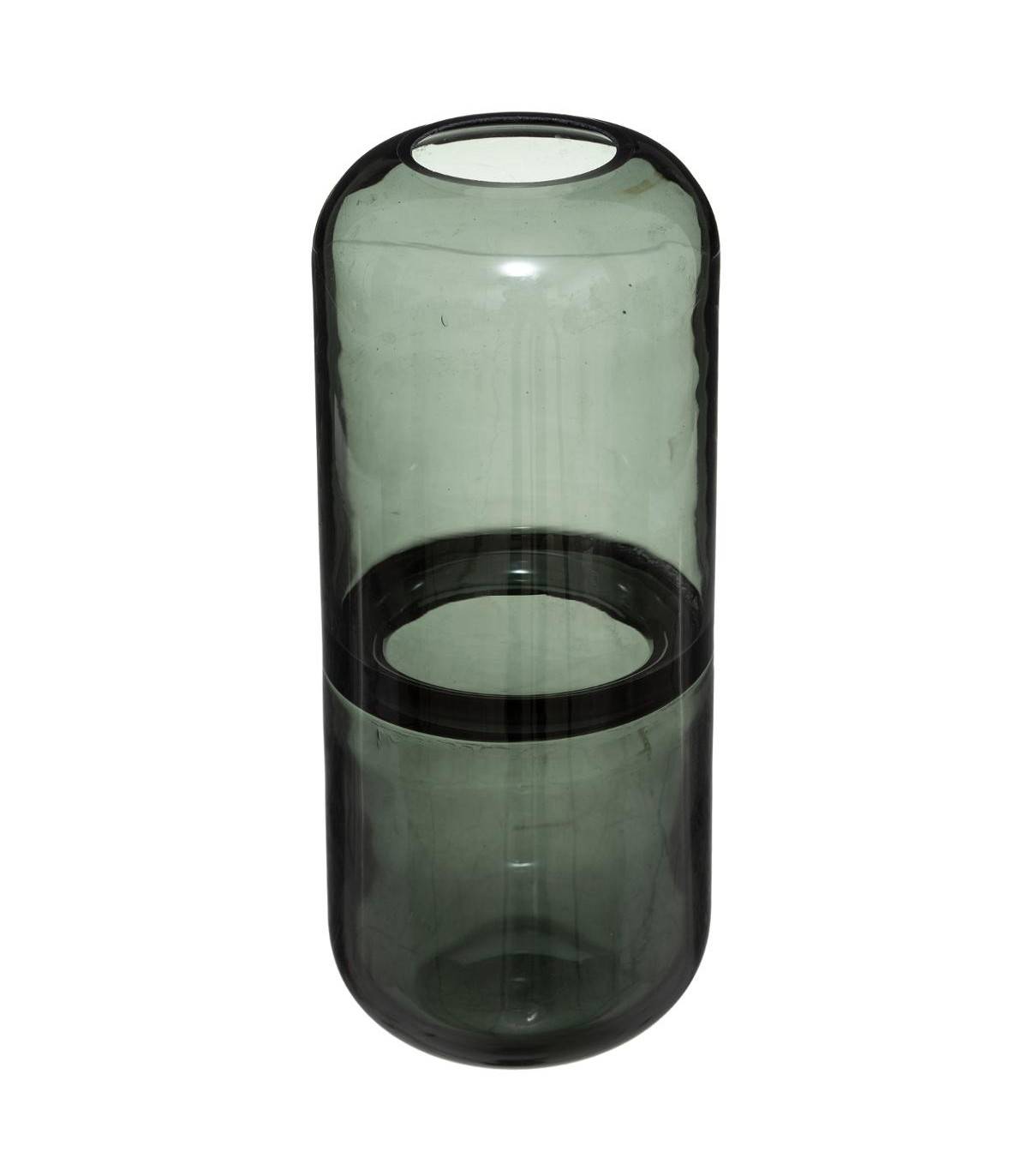 Atmosphera - Vase Bouteille en Verre coloré H 25 cm - Image 1