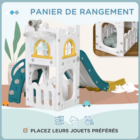 LumiParty Ensemble de jeu 8-en-1 pour tout-petits avec grimpeur, panier de basketball, télescope, tunnel et rangement, aire de jeu intérieure et extérieure pour les enfants de 1 à 3 ans - Canada LumiParty Ensemble de jeu 8-en-1 pour tout-petits avec grimpeur, panier de basketball, télescope, tunnel et rangement, aire de jeu intérieure et extérieure pour les enfants de 1 à 3 ans - Canada