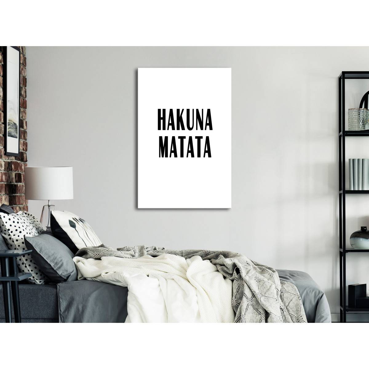Tableau Imprimé "Hakuna Matata" 60 x 90 cm - Image 2