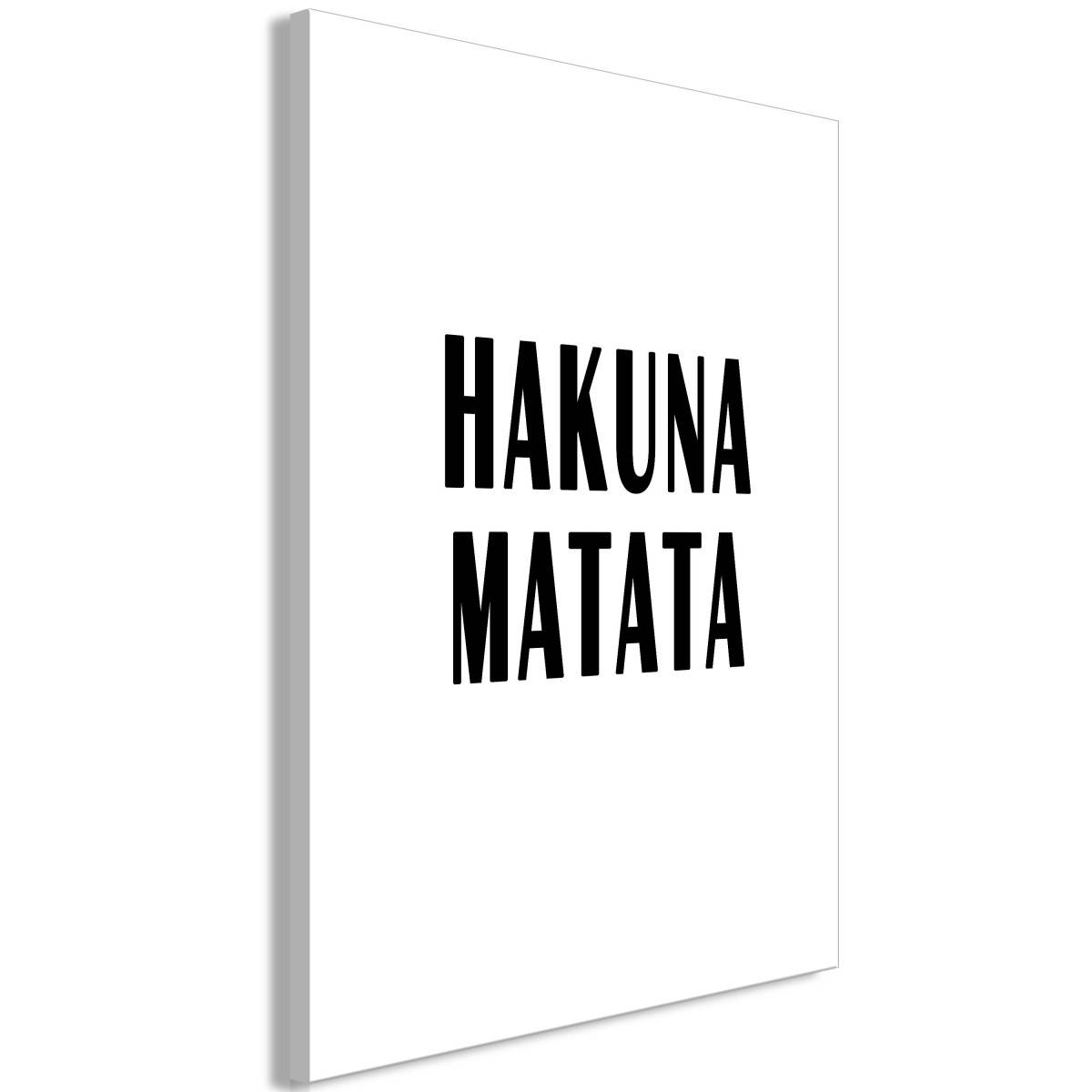 Tableau Imprimé "Hakuna Matata" 60 x 90 cm - Image 1