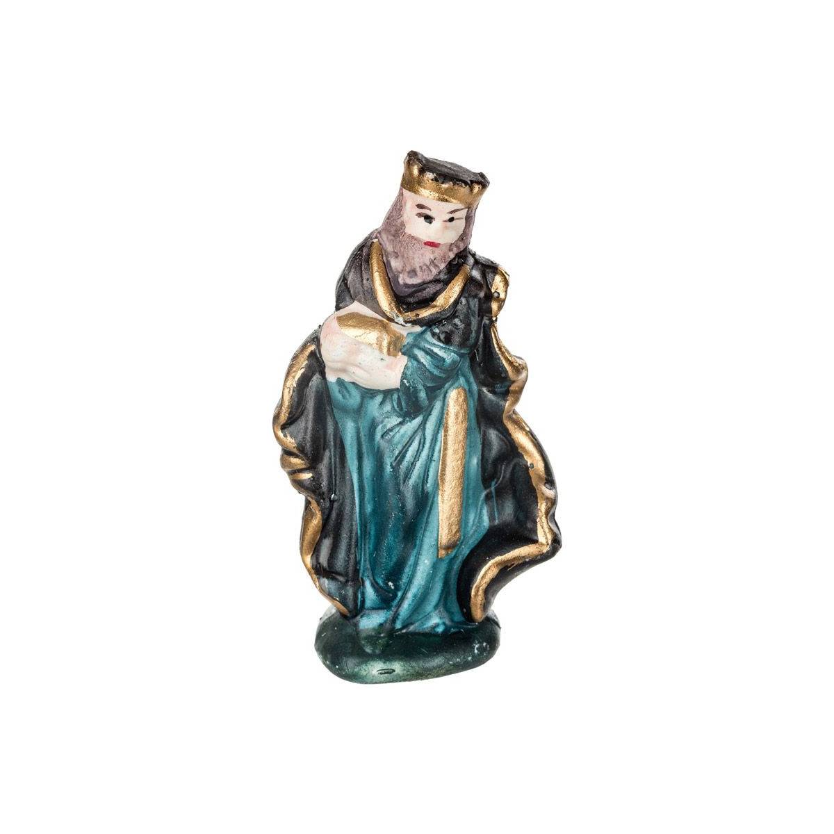 Lot de 11 Santons "Crèche" 9cm Multicolore - Image 4