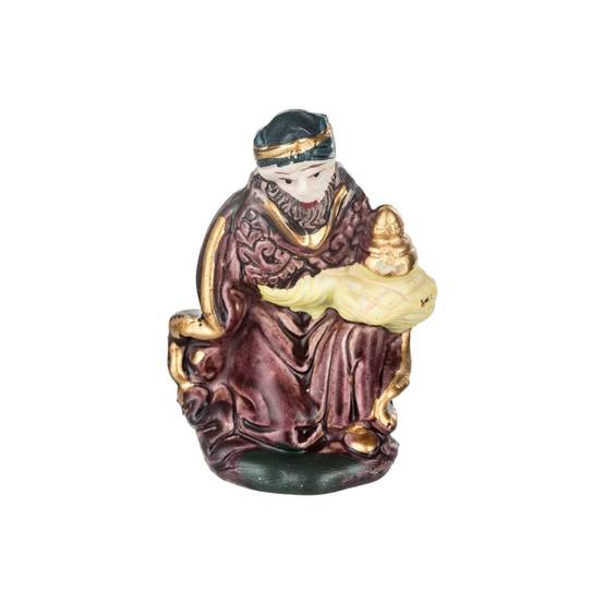 Lot de 11 Santons "Crèche" 9cm Multicolore - Image 6