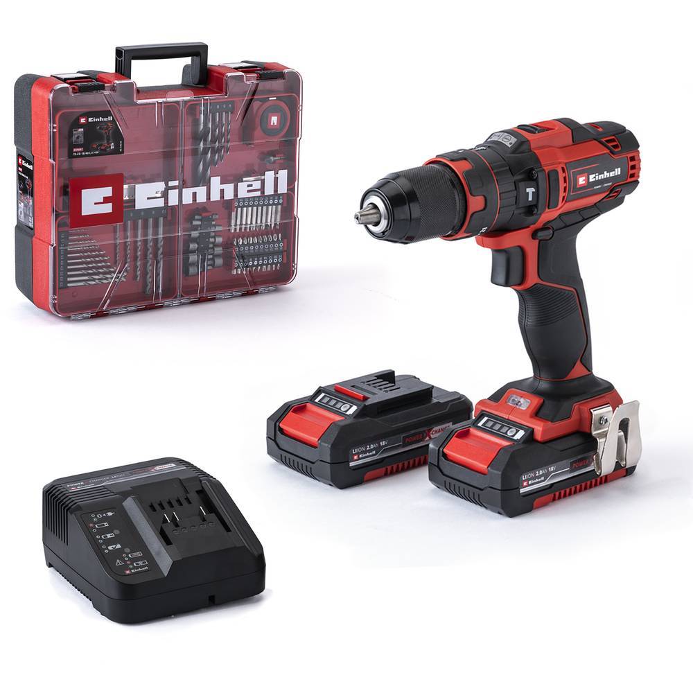 Einhell - Perceuse à percussion sans fil Power X-Change TE-CD 18/40 Li-i +64 (2x2,0Ah) Einhell - Image 1