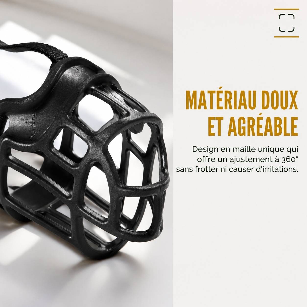 Musaquet Chien Réglable Respirant Confortable Durable Pour Toutes Tailles De Chien - Image 5