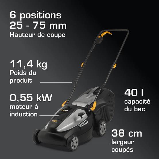 Alpina - Tondeuse AL1 3820 Li Kit, 38 cm, bac 40L, 2 batteries 20V (4Ah) - ALPINA - Image 6